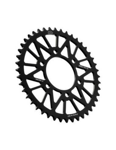 Corona JT SProckets Aluminio JTA47844BLK | Motoauto