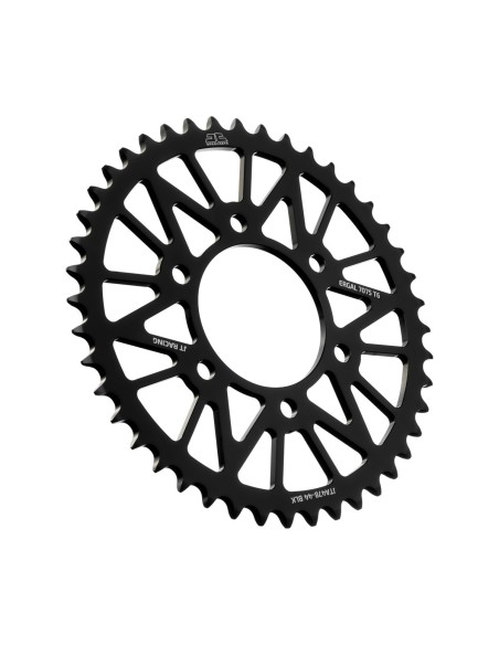 Corona JT SProckets Aluminio JTA47844BLK | Motoauto