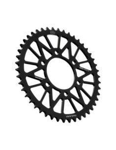 Corona JT SProckets Aluminio JTA47846BLK | Motoauto