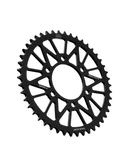 Corona JT SProckets Aluminio JTA47846BLK | Motoauto