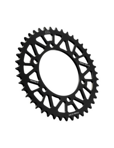 Corona JT SProckets Aluminio JTA48643BLK | Motoauto