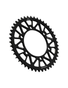 Corona JT SProckets Aluminio JTA48645BLK | Motoauto