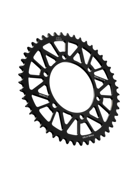 Corona JT SProckets Aluminio JTA48647BLK | Motoauto