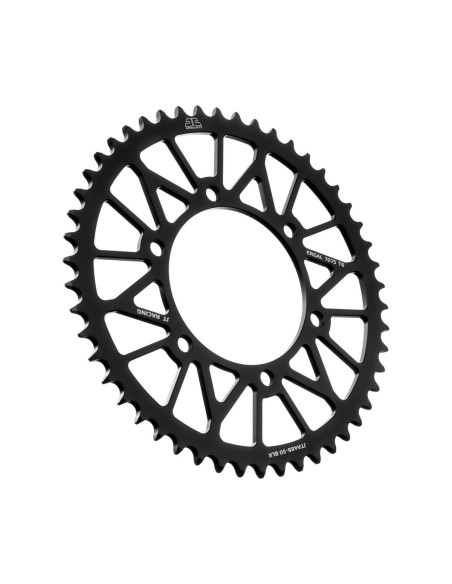 Corona JT SProckets Aluminio JTA48650BLK | Motoauto
