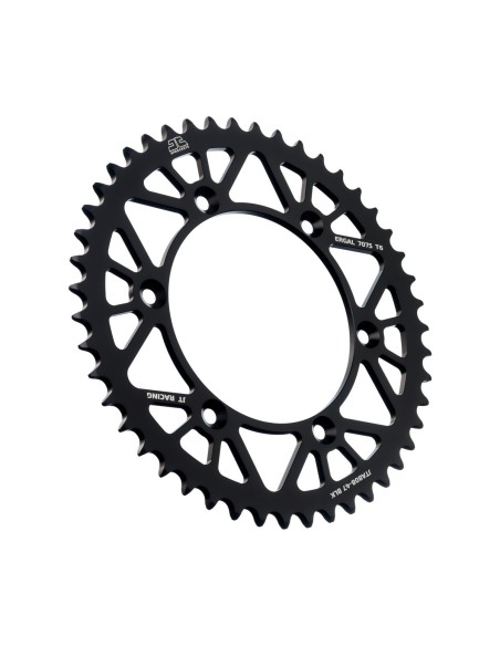 Corona JT SProckets Aluminio JTA80847BLK | Motoauto
