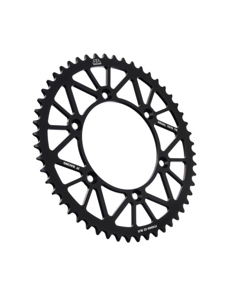 Corona JT SProckets Aluminio JTA80852BLK | Motoauto