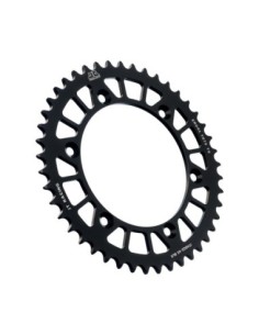 Corona JT SProckets Aluminio JTA82245BLK | Motoauto