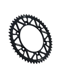 Corona JT SProckets Aluminio JTA82249BLK | Motoauto