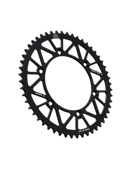 Corona JT SProckets Aluminio JTA82252BLK | Motoauto