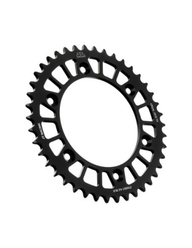 Corona JT SProckets Aluminio JTA89742BLK | Motoauto