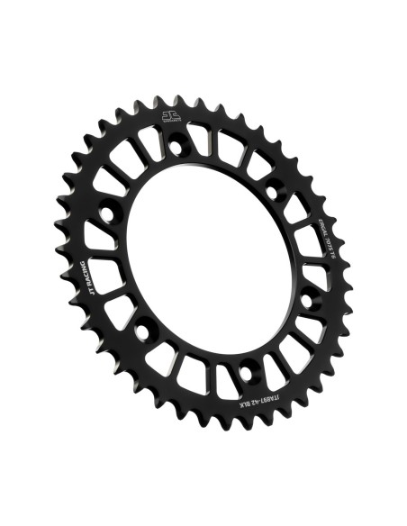Corona JT SProckets Aluminio JTA89742BLK | Motoauto