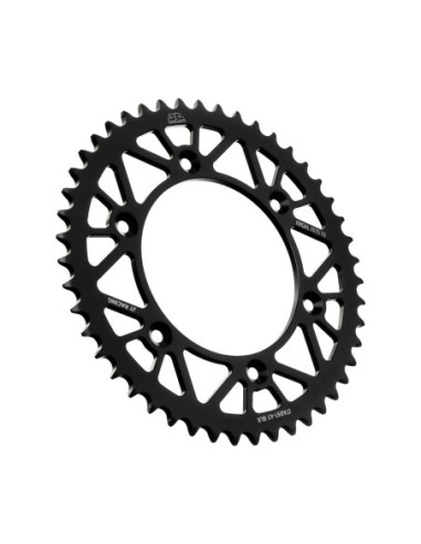 Corona JT SProckets Aluminio JTA89747BLK | Motoauto