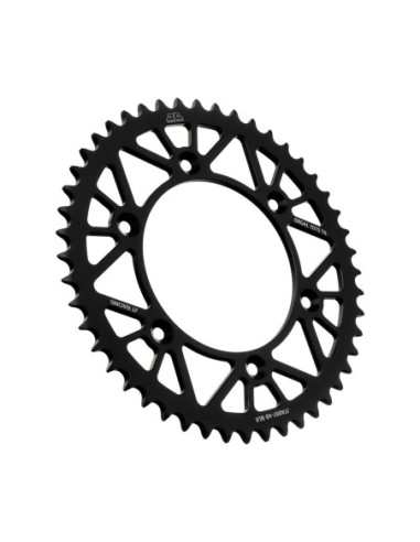 Corona JT SProckets Aluminio JTA89748BLK | Motoauto