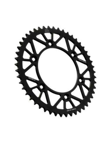 Corona JT SProckets Aluminio JTA89749BLK | Motoauto