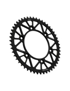 Corona JT SProckets Aluminio JTA89750BLK | Motoauto