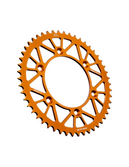 Corona JT SProckets Aluminio JTA89750ORG | Motoauto