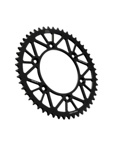 Corona JT SProckets Aluminio JTA89751BLK | Motoauto