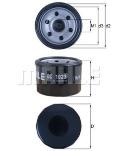 FILTRO OC1023 | Motoauto