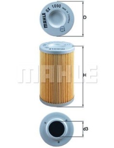 FILTRO OX1090 | Motoauto