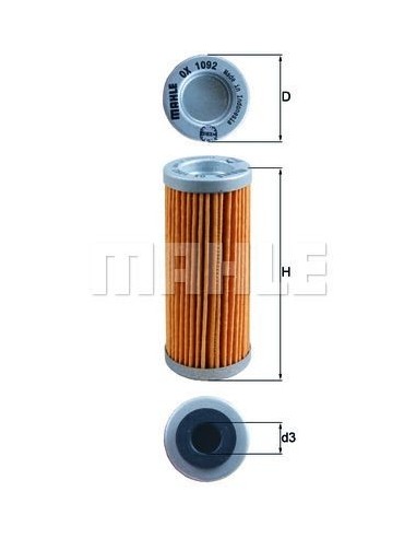 FILTRO OX1092 | Motoauto