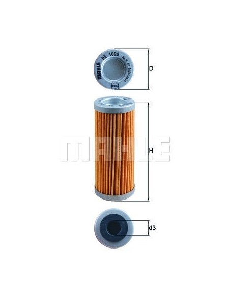 FILTRO OX1092 | Motoauto
