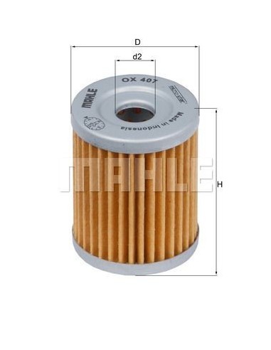 FILTRO OX407 | Motoauto