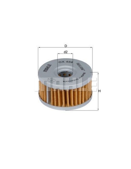 FILTRO OX408 | Motoauto