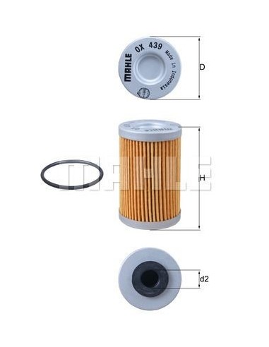 FILTRO OX439D | Motoauto