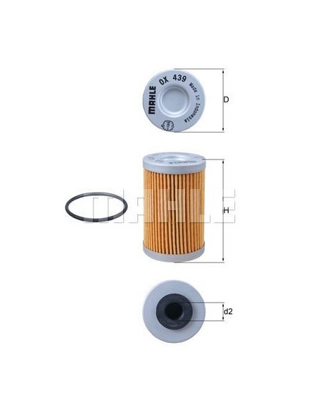 FILTRO OX439D | Motoauto