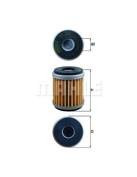 FILTRO DE ACIETE OX799 OX799 | Motoauto