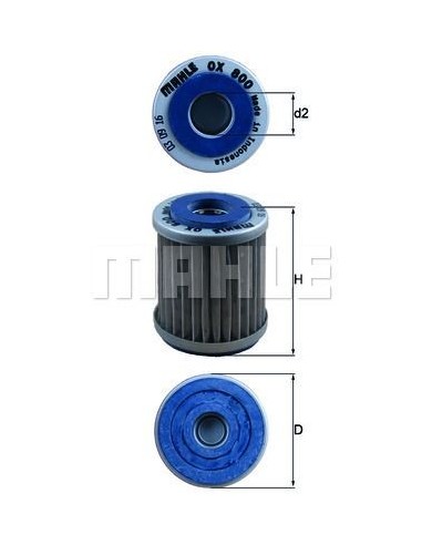 FILTRO OX800 | Motoauto