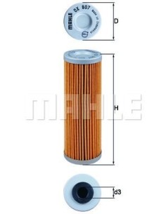 FILTRO OX807 | Motoauto