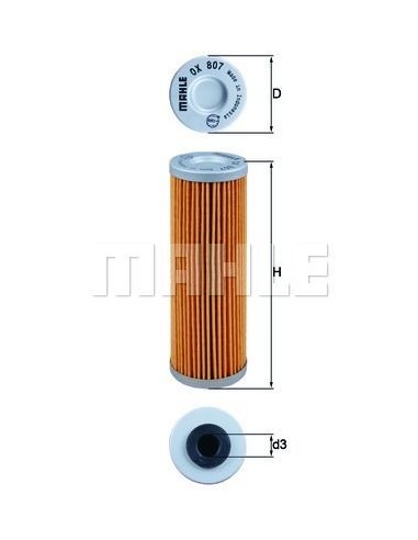 FILTRO OX807 | Motoauto
