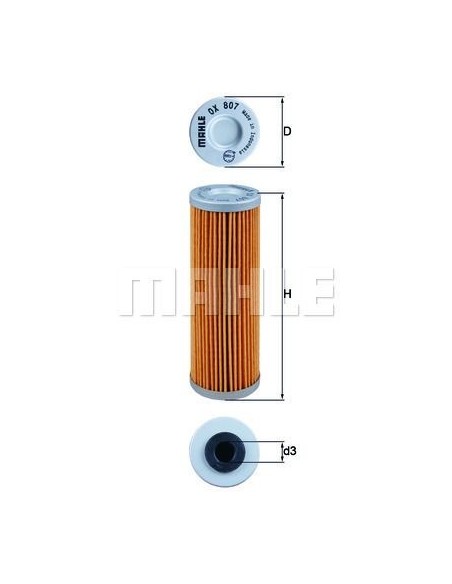 FILTRO OX807 | Motoauto