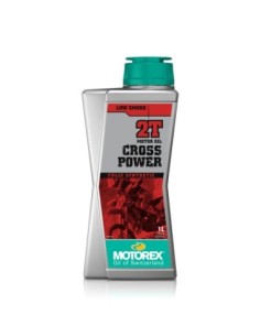 Aceite moto Motorex Cross Power 2T 1L MT003H002T | Motoauto