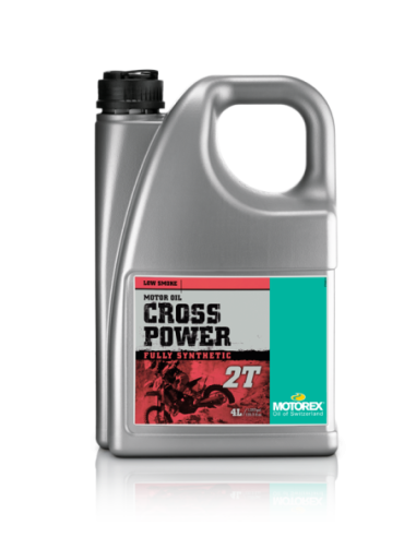 Aceite moto Motorex Cross Power 2T 4L MT003I002T | Motoauto