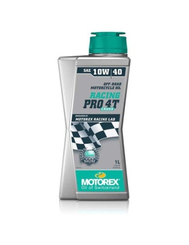 Aceite moto Motorex Racing Pro 4T 0W MT021H004T | Motoauto