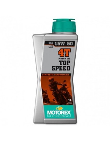 Aceite moto Motorex Top Speed 4T MT062H004T | Motoauto