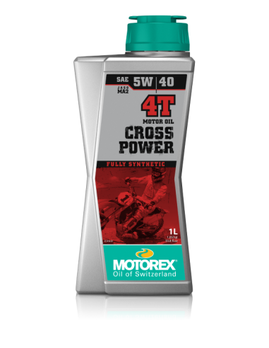 Aceite moto Motorex Cross Power 4T MT064H004T | Motoauto