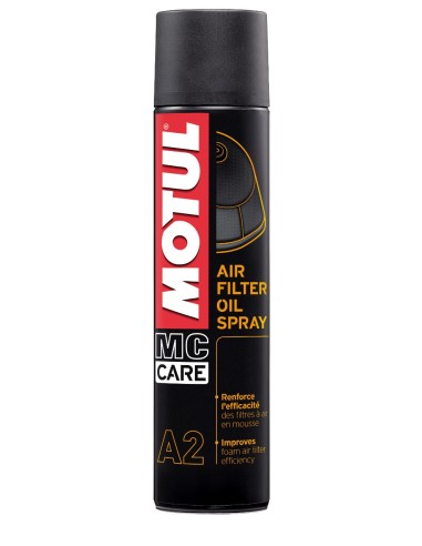 Aceite para filtros MOTUL A2 Spray 0.400L 102986 | Motoauto