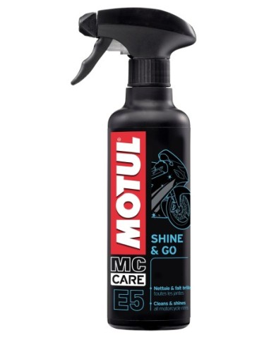 Abrillantador moto MOTUL E5 Shine Go 103000 | Motoauto