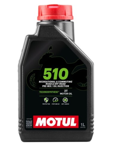 Aceite MOTUL 510 2T 1L 104028 | Motoauto