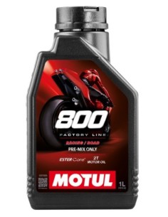 Aceite MOTUL 800 2T FLRoad Racing 1L 104041 | Motoauto