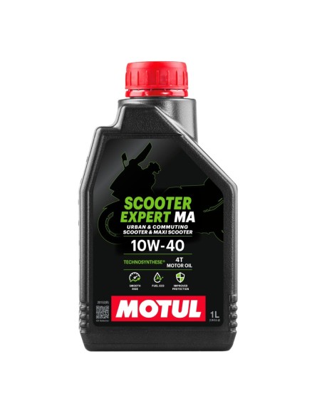 Aceite MOTUL Scooter Expert 4T 10W40 Ma 1L 105960 | Motoauto