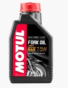 FORK OIL FACTORY LINE LIGHT MED 7,5W 1L 115021 | Motoauto
