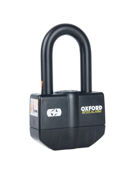 Boss Alarm 16mm Padlock Black (Unpackaged) LK484U | Motoauto