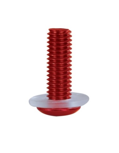 Tornillos cúpula/carenado Rojo 4mm Oxford OX567 | Motoauto