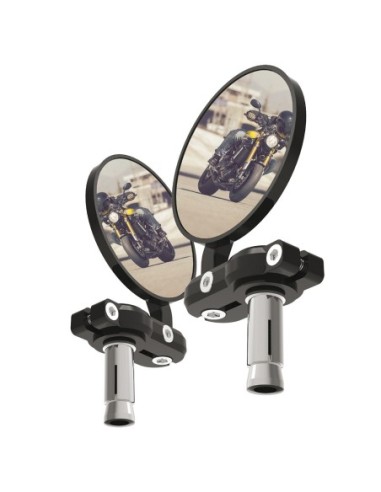 Espejos para moto Oxford color negro OX577 OX577 | Motoauto