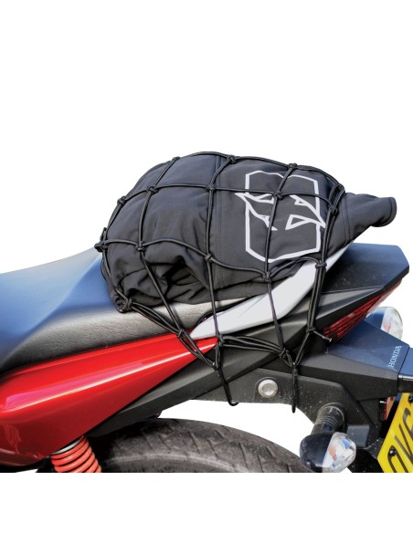 Red de transporte elástica 30x30 cm negro OX663 | Motoauto
