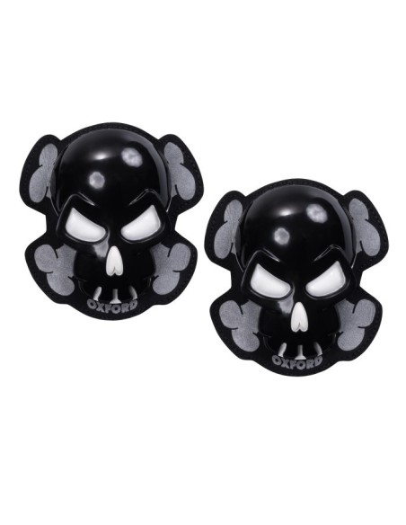 Deslizaderas de rodilla Oxford negra OX683 | Motoauto